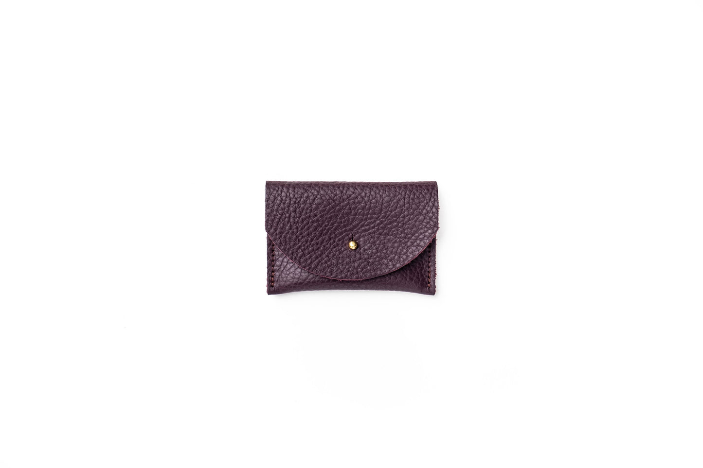 PRIMECUT Cardholder | Plum Leather