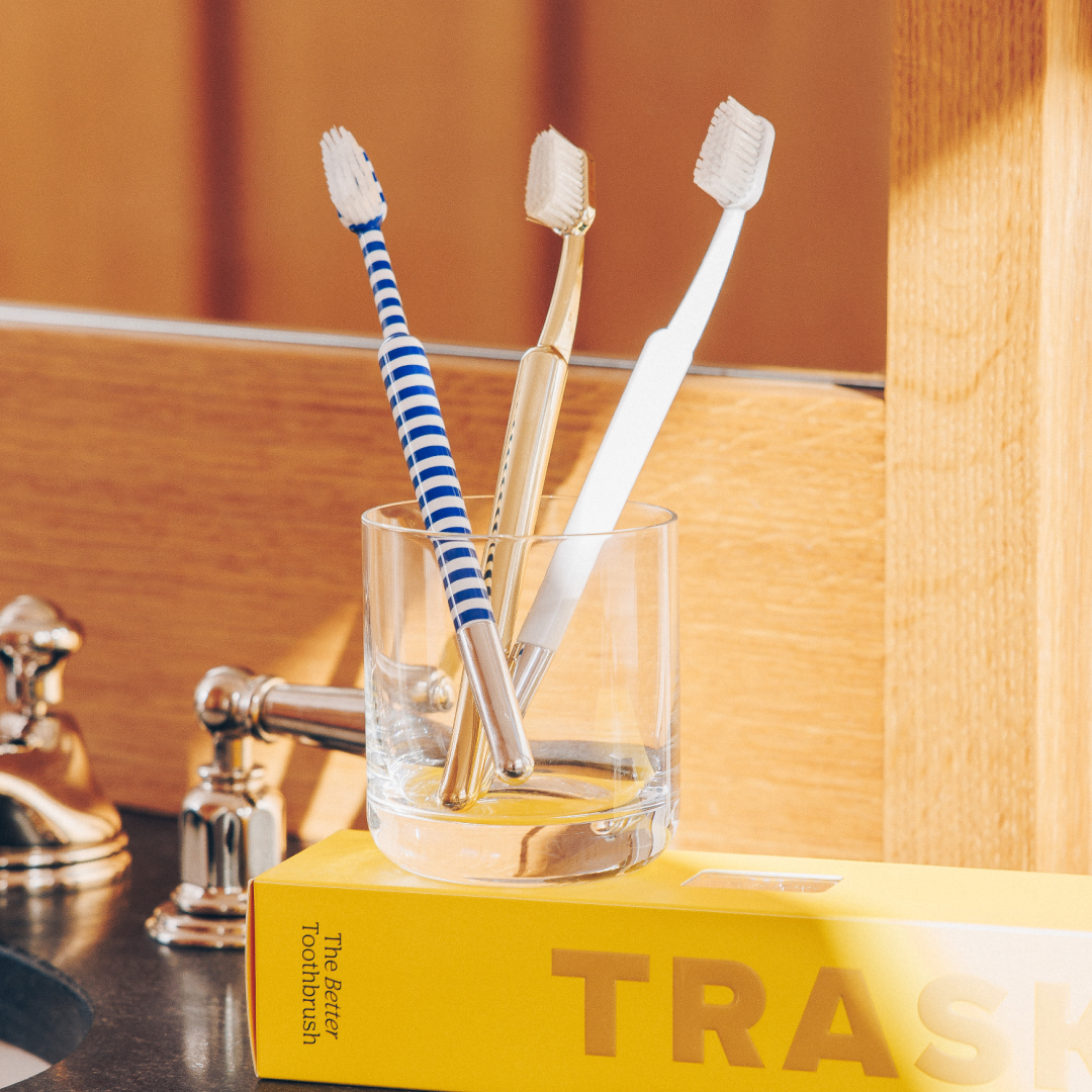 The Better Brush: Classic Tortoise w/ Gold - Luxe