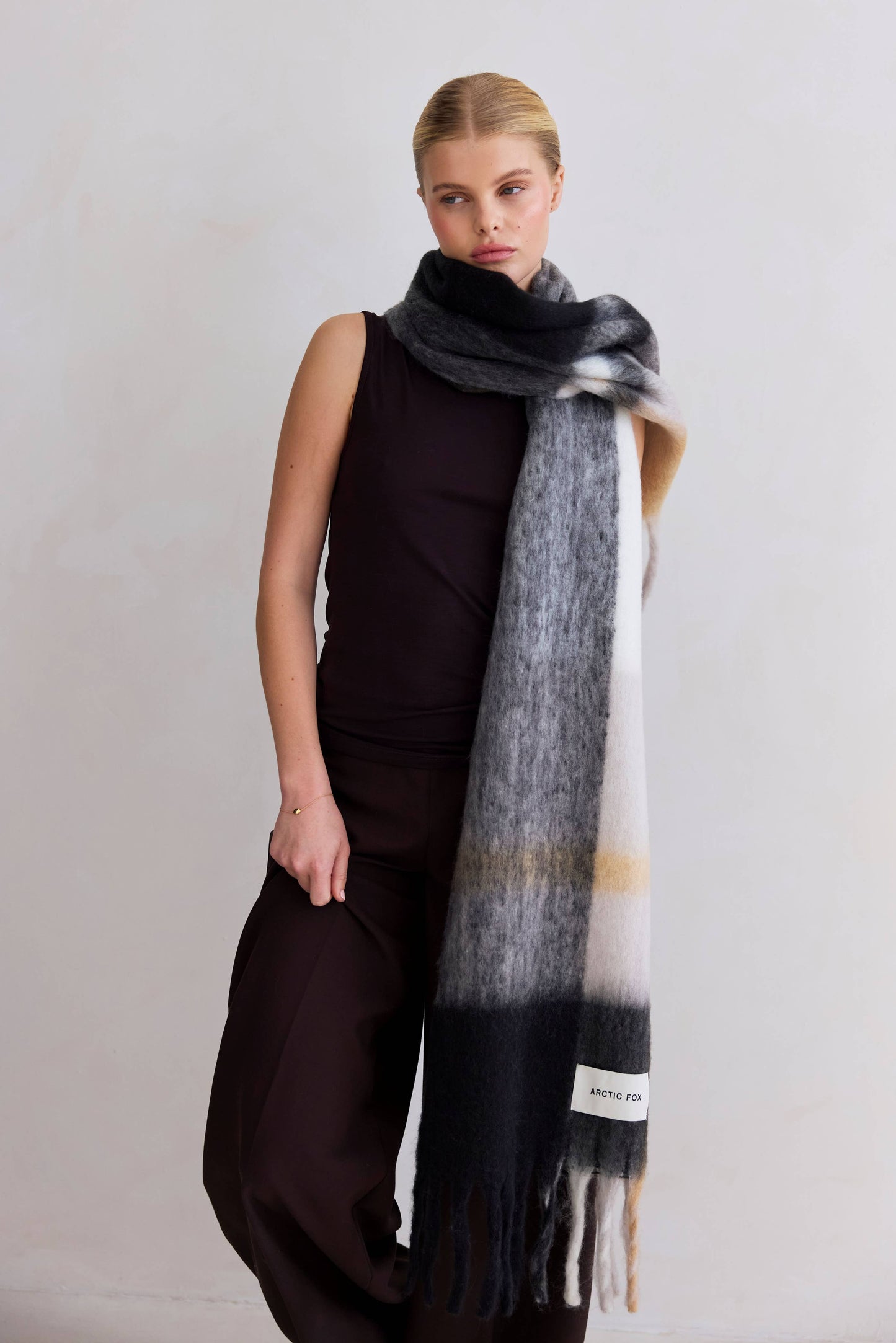 ARCTIC FOX The Stockholm Scarf - 100% Recycled - The Arctic - FW25