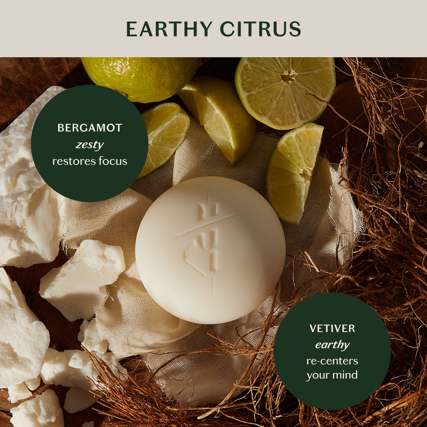 Grounding Stone | Deep Moisturizing Lotion Bar: Mini (1 oz)