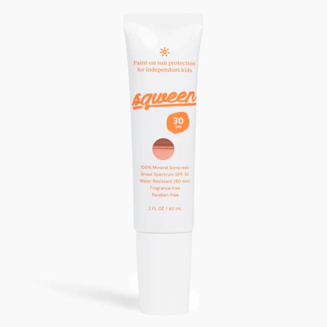 Sqween SunPaint 100% Mineral Broad Spectrum SPF 30: Sky Blue