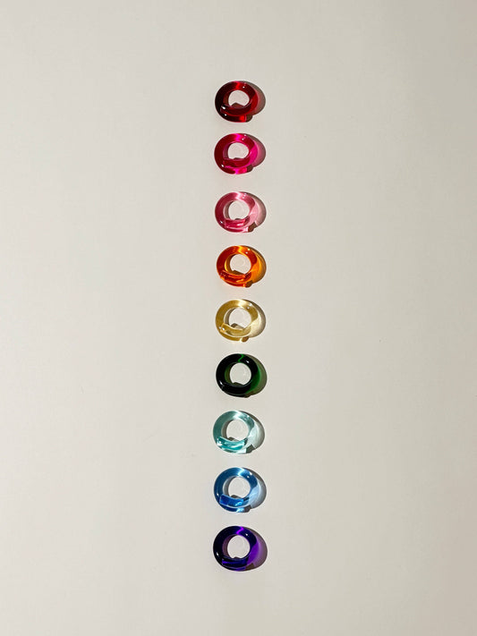 Wrap Ring: Clear / MED