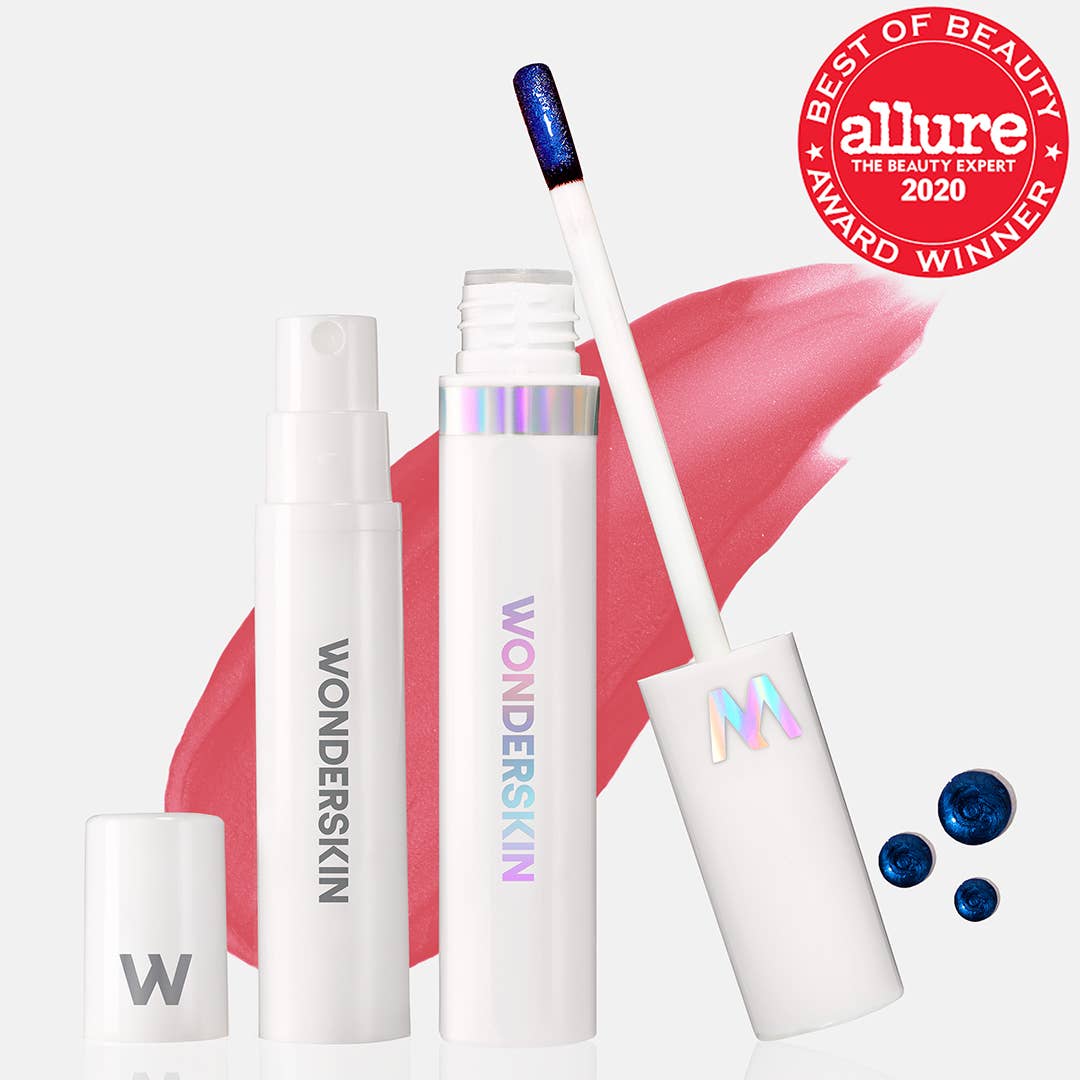 WONDER BLADING Peel & Reveal Lip Color Kit: Charming (toffee rose)