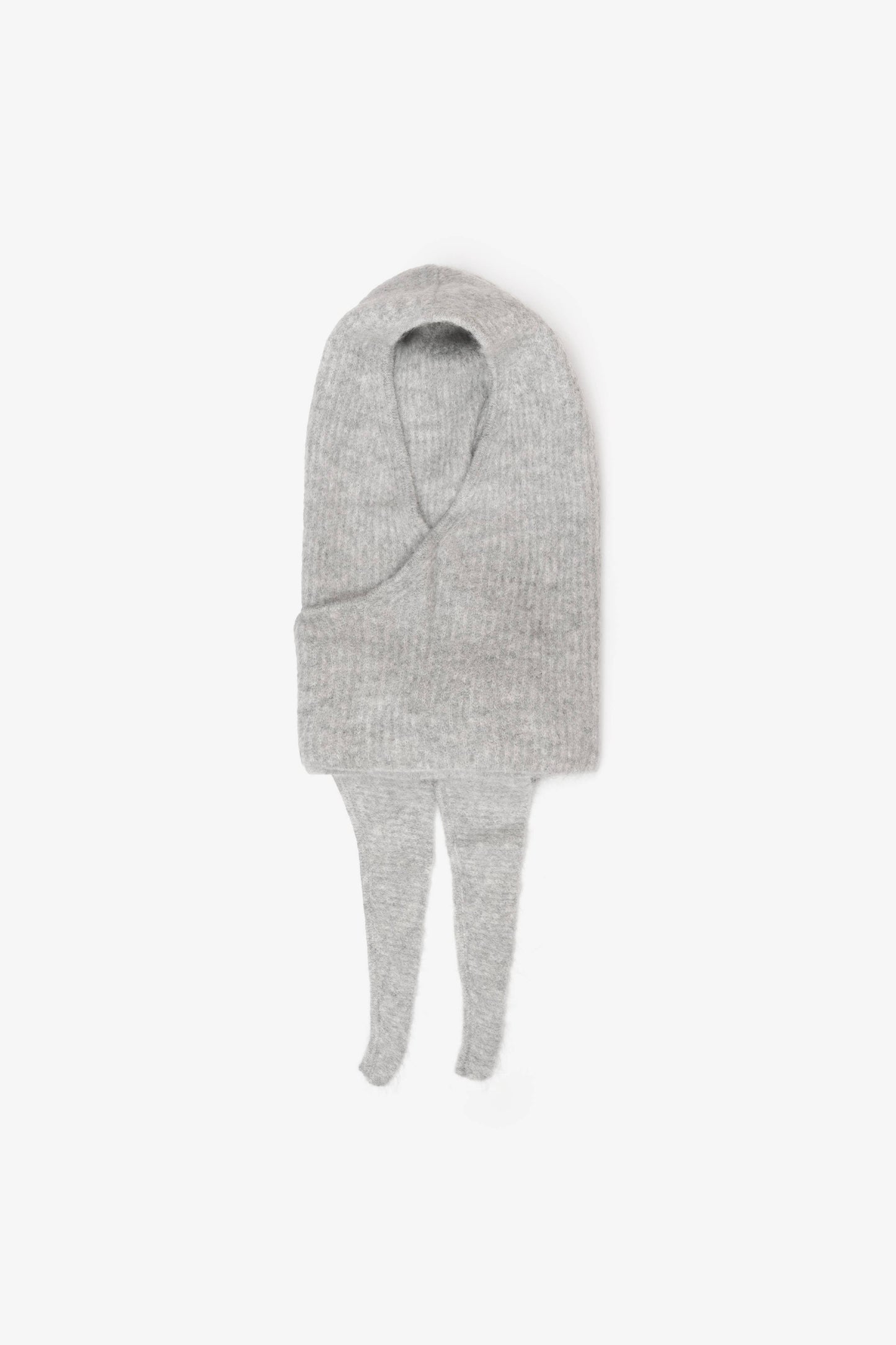 ARCTIC FOX The Alpaca Hooded Scarf - Blizzard Grey - FW25