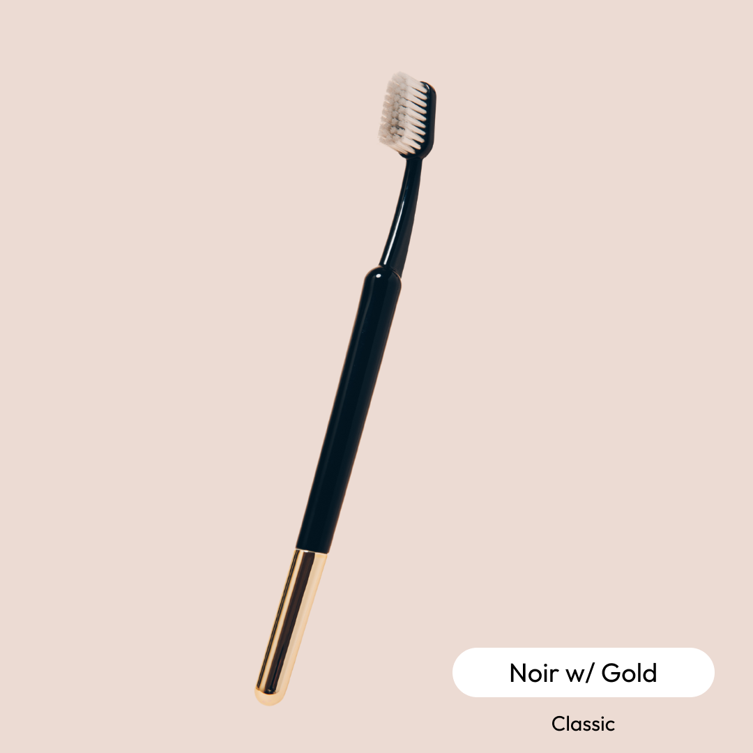 The Better Brush: Blonde Tortoise w/ Chrome - Luxe