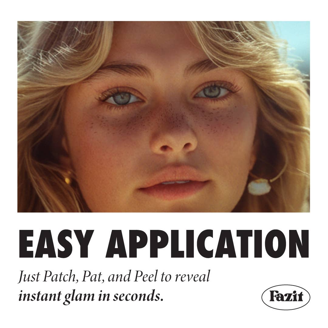 Faux Freckles Makeup Patches: 6