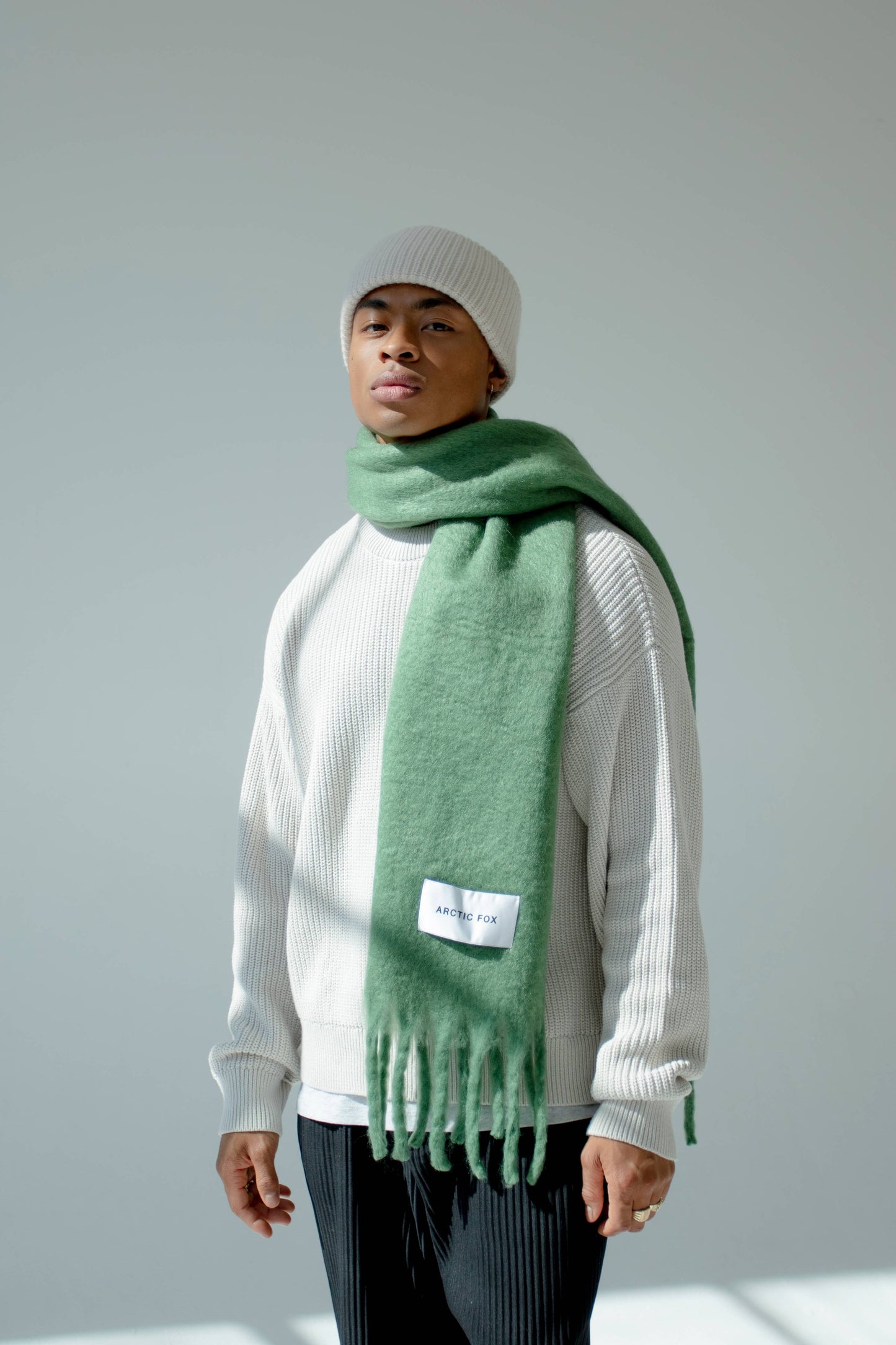 ARCTIC FOX The Stockholm Scarf - 100% Recycled - Forest Fern - FW25