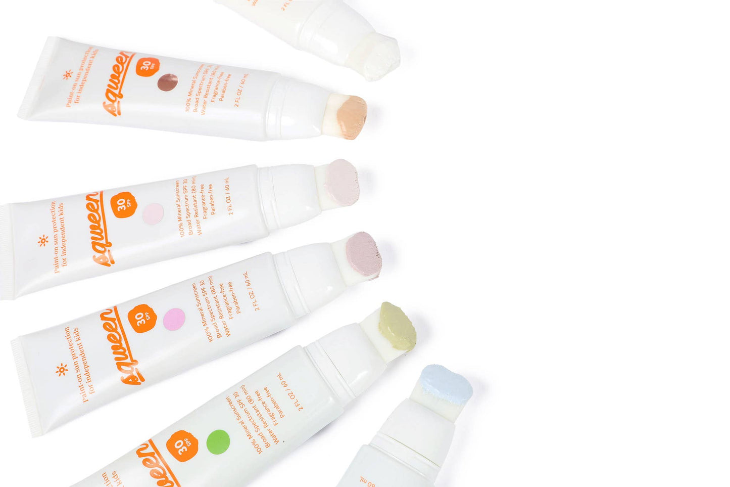 Sqween SunPaint 100% Mineral Broad Spectrum SPF 30: Gold