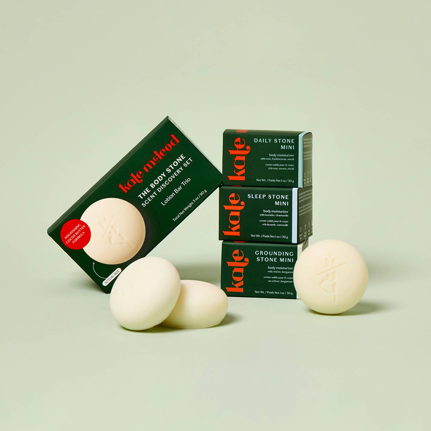 Kate McLeod The Body Stone Scent Discovery Set