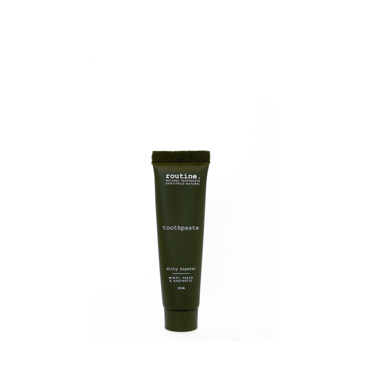 ROUTINE Dirty Hipster 20ml Natural Toothpaste Mini