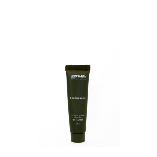 ROUTINE Dirty Hipster 20ml Natural Toothpaste Mini
