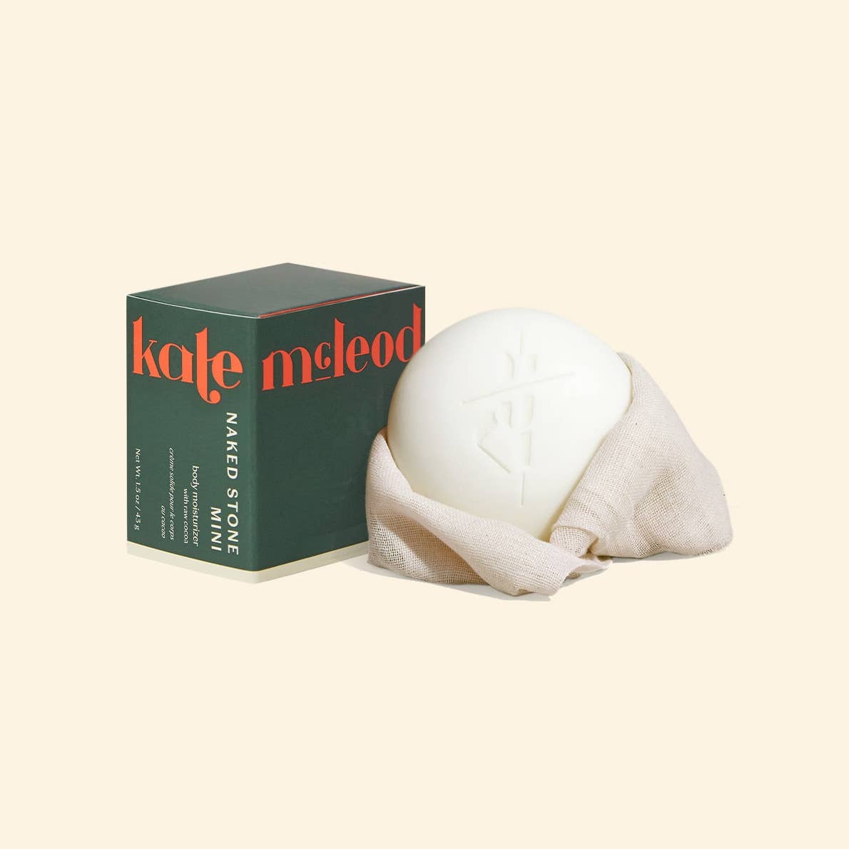 Kate McLeod Naked Stone | Deep Moisturizing Lotion Bar: Starter Kit (3.5 oz)