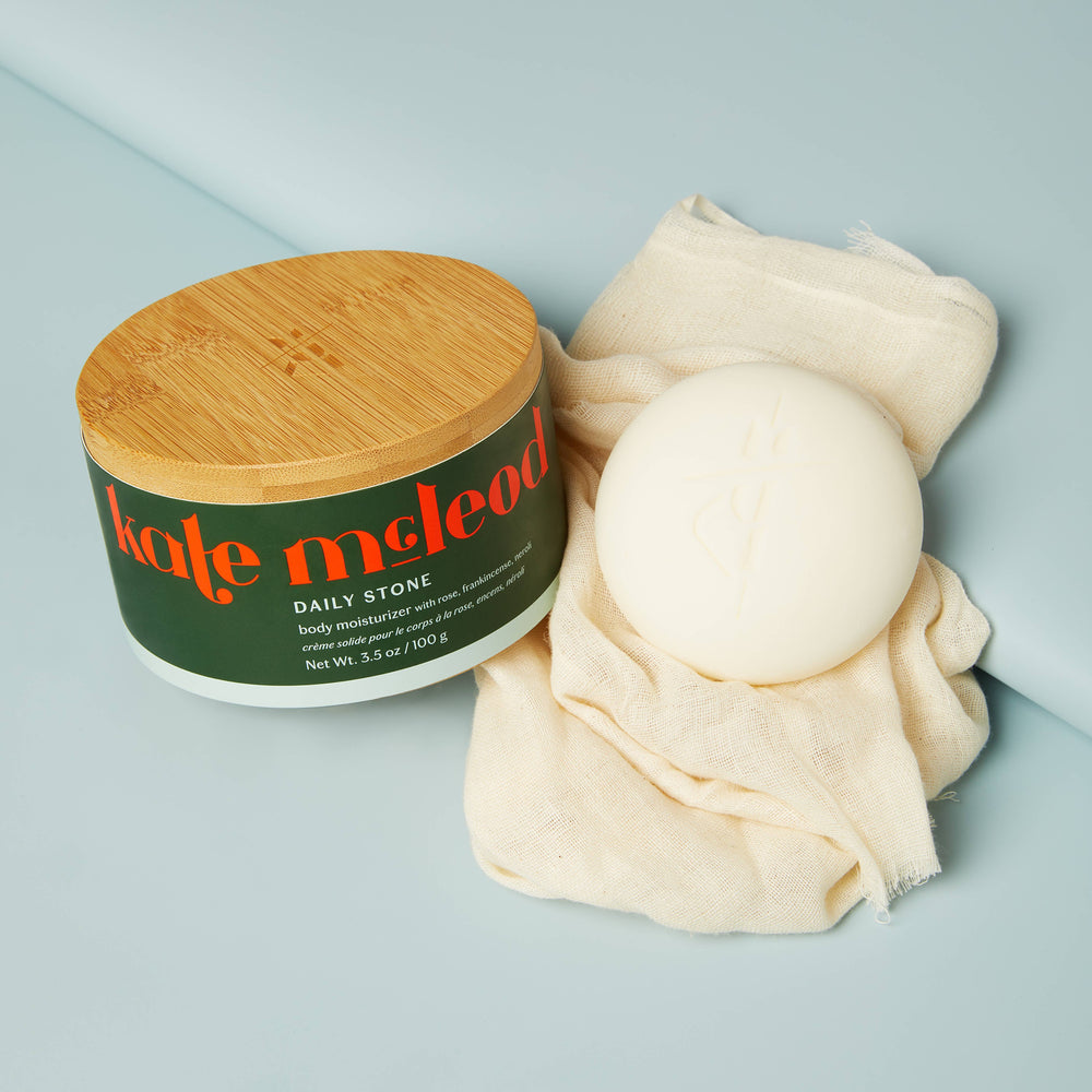 Kate McLeod Daily Stone | Deep Moisturizing Lotion Bar: Starter Kit (3.5 oz)