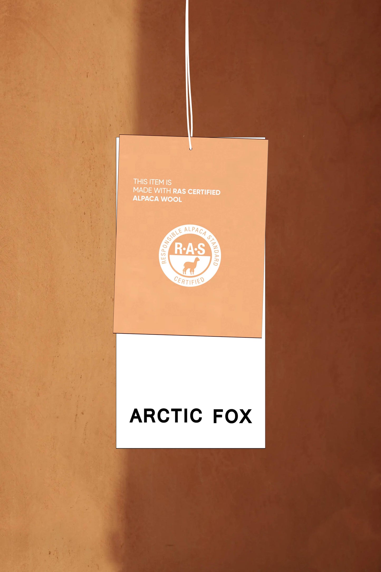 ARCTIC FOX The Alpaca Hooded Scarf - Blizzard Grey - FW25