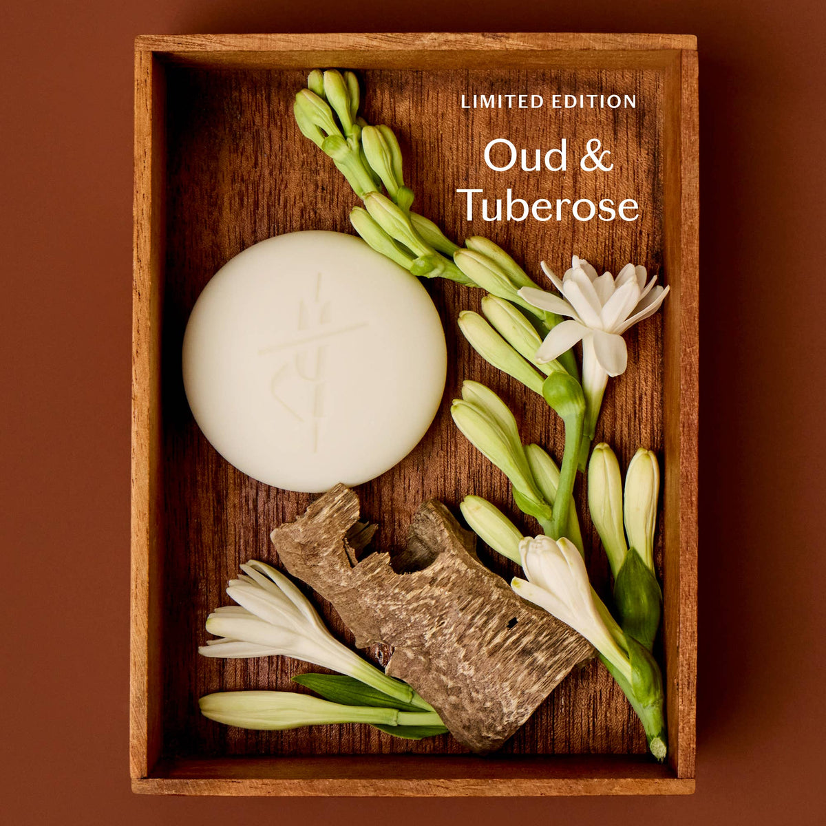 KATE MCLEOD Oud & Tuberose | Deep Moisturizing Lotion Bar