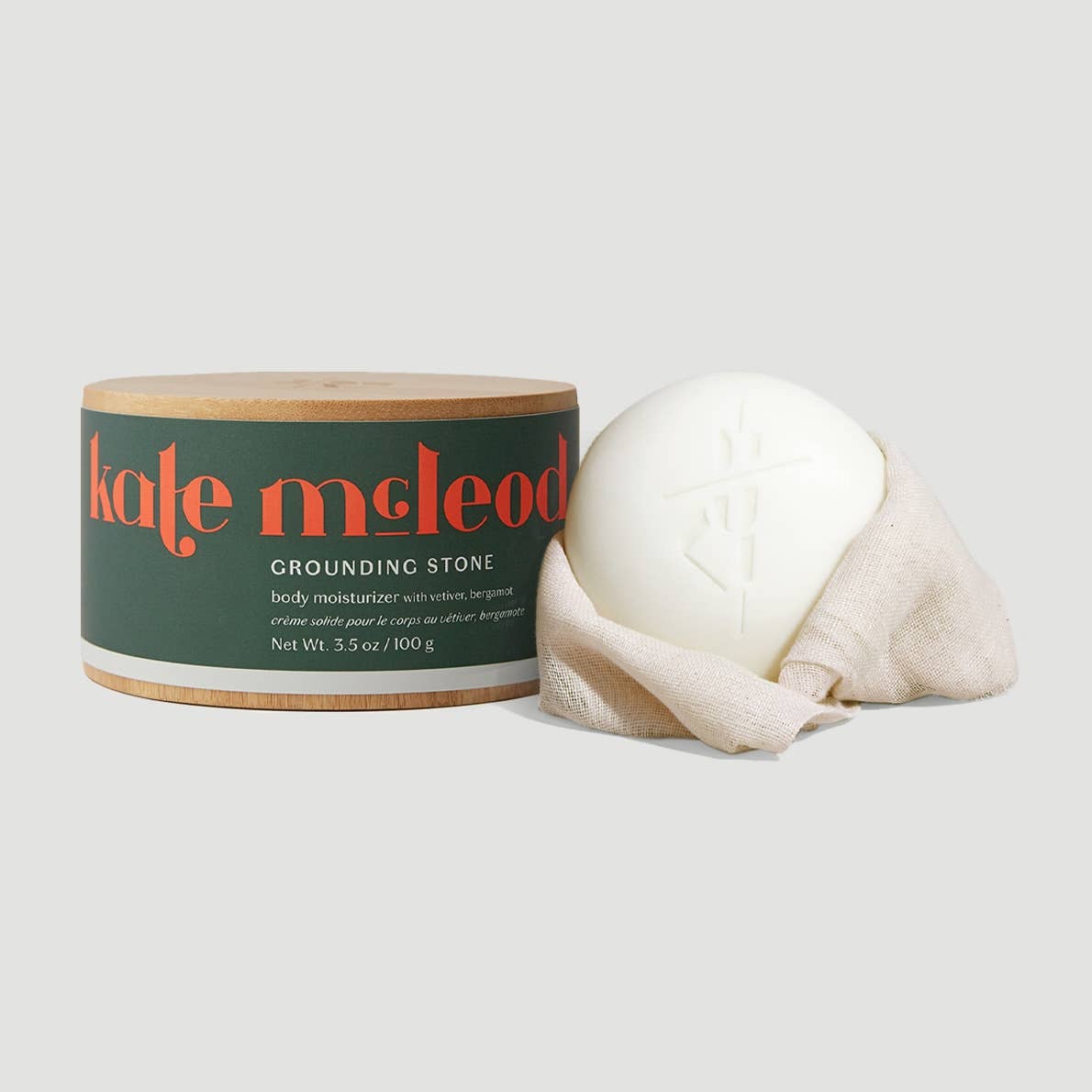 Kate McLeod  Grounding Stone | Deep Moisturizing Lotion Bar: Starter Kit (3.5 oz)