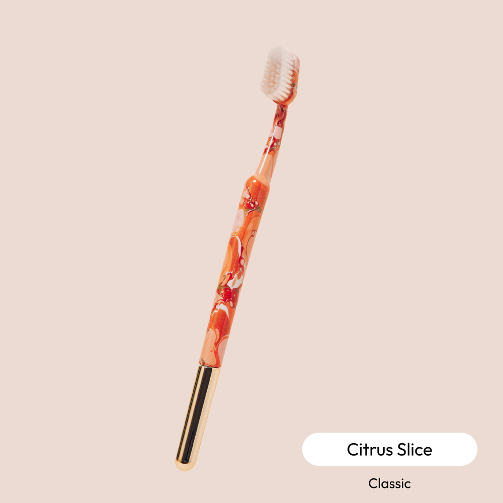 The Better Brush: Citrus Slice with Gold