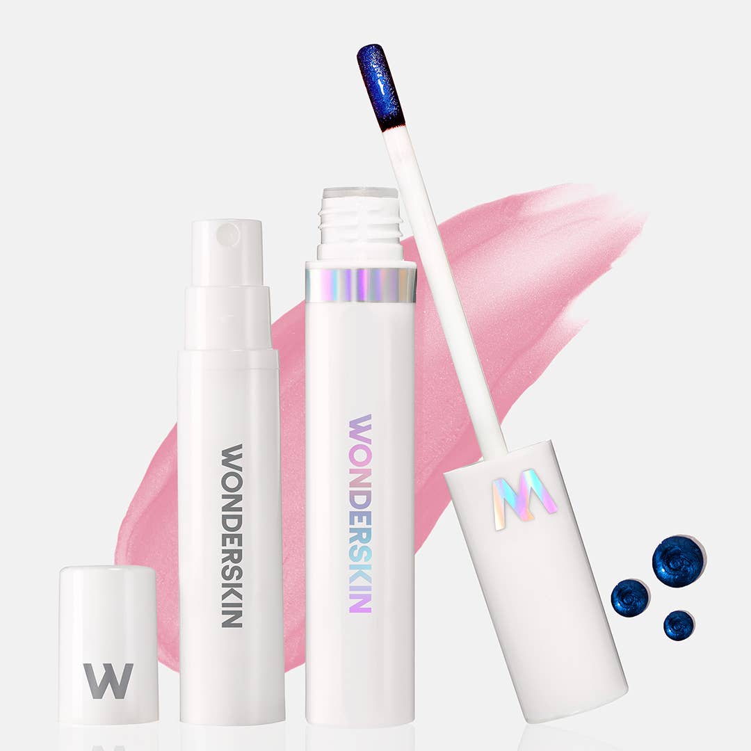 WONDER BLADING Peel & Reveal Lip Color Kit: XOXO (light rose)