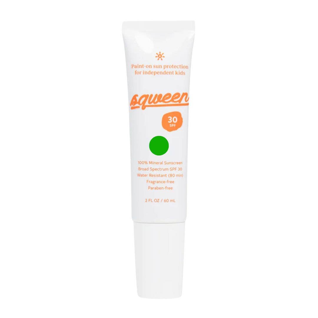 Sqween SunPaint 100% Mineral Broad Spectrum SPF 30: Sky Blue