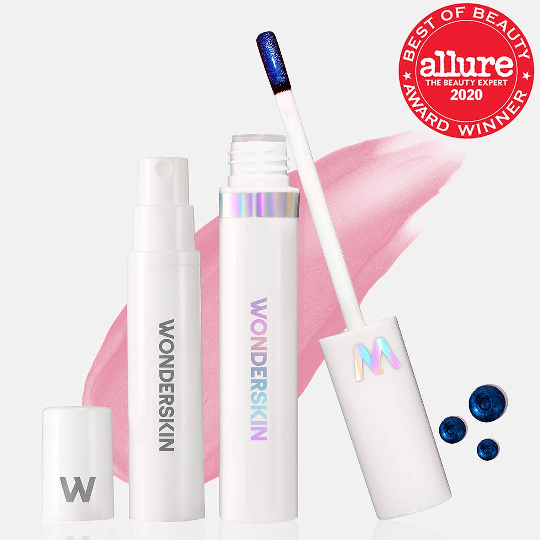 WONDER BLADING Peel & Reveal Lip Color Kit: Adore (peachy rose)