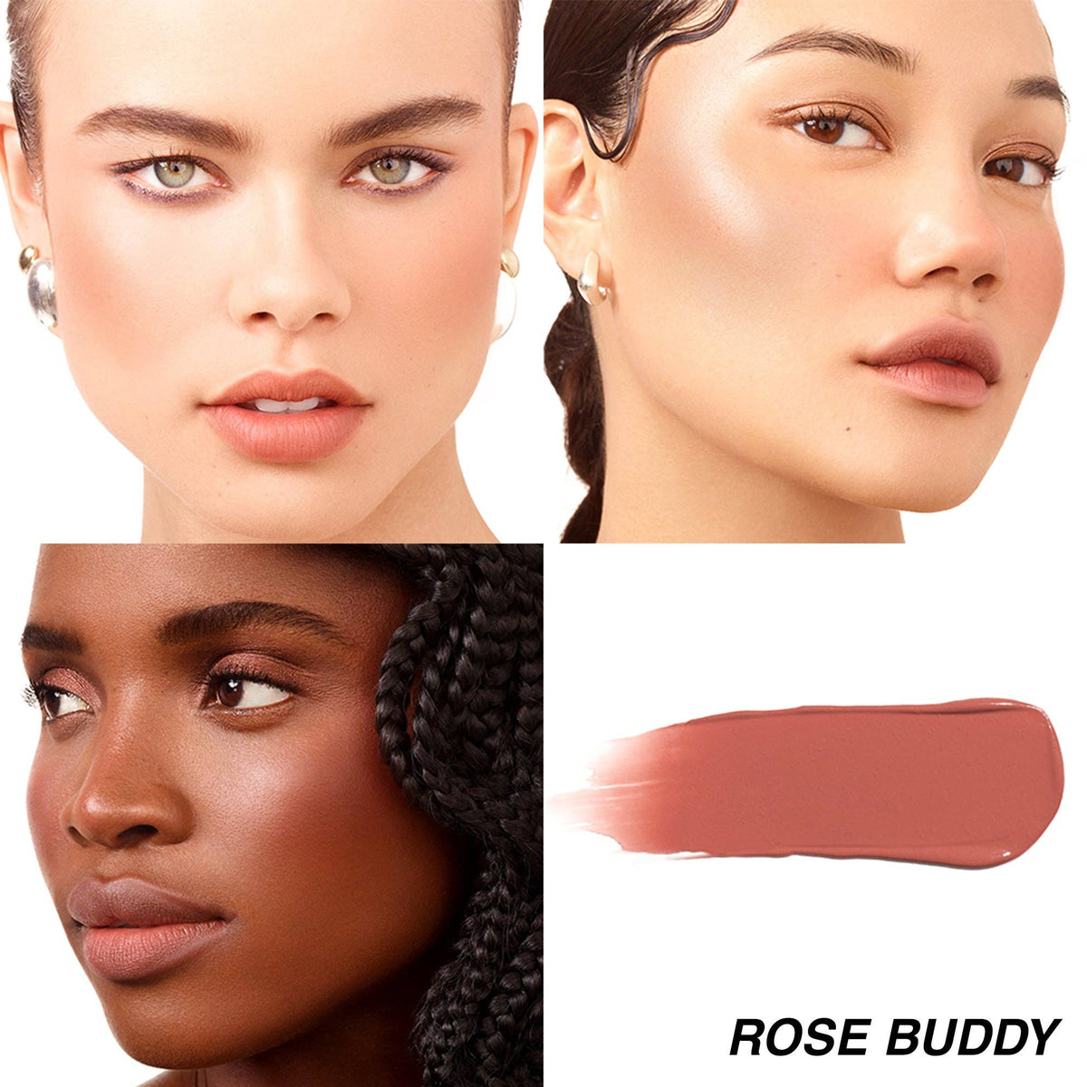 CHEEKSLIME Lip + Cheek Tint: Rose Buddy
