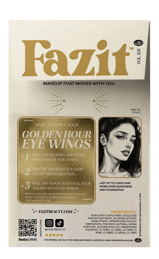 Golden Hour Eye Wings