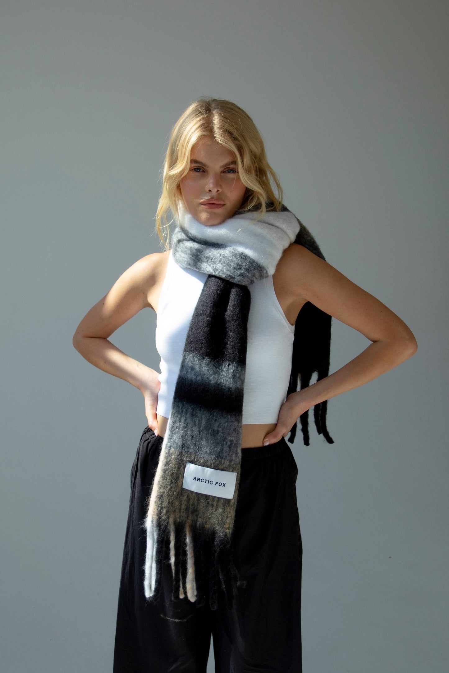 ARCTIC FOX The Stockholm Scarf - 100% Recycled - The Arctic - FW25