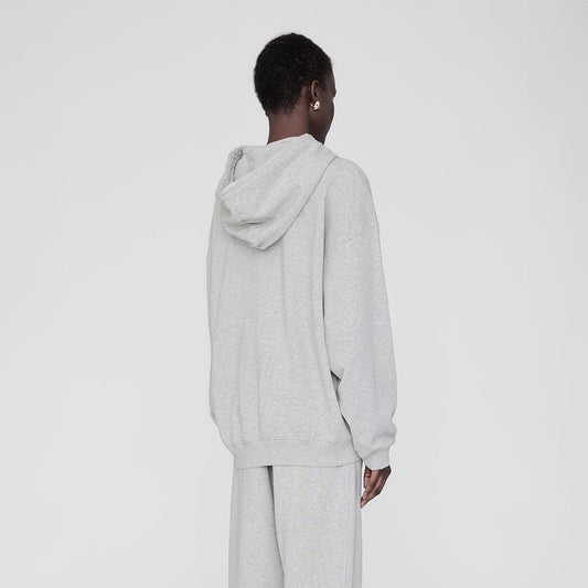 ANINE BING Harvey Sweatshirt Signature | Heather Grey
