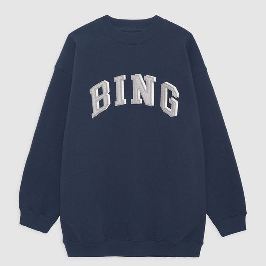 ANINE BING Tyler Sweatshirt | Navy