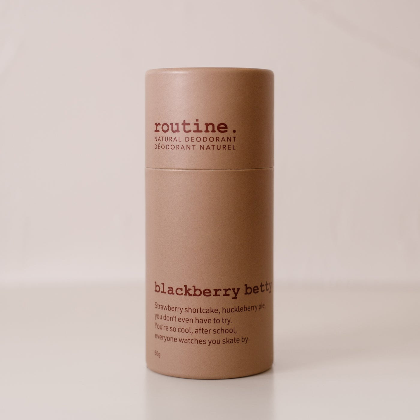 ROUTINE Blackberry Betty 50g Deodorant STICK