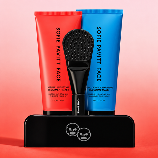 SOFIE PAVITT FACE Temp Check Hot & Cold Therapy Mask Duo