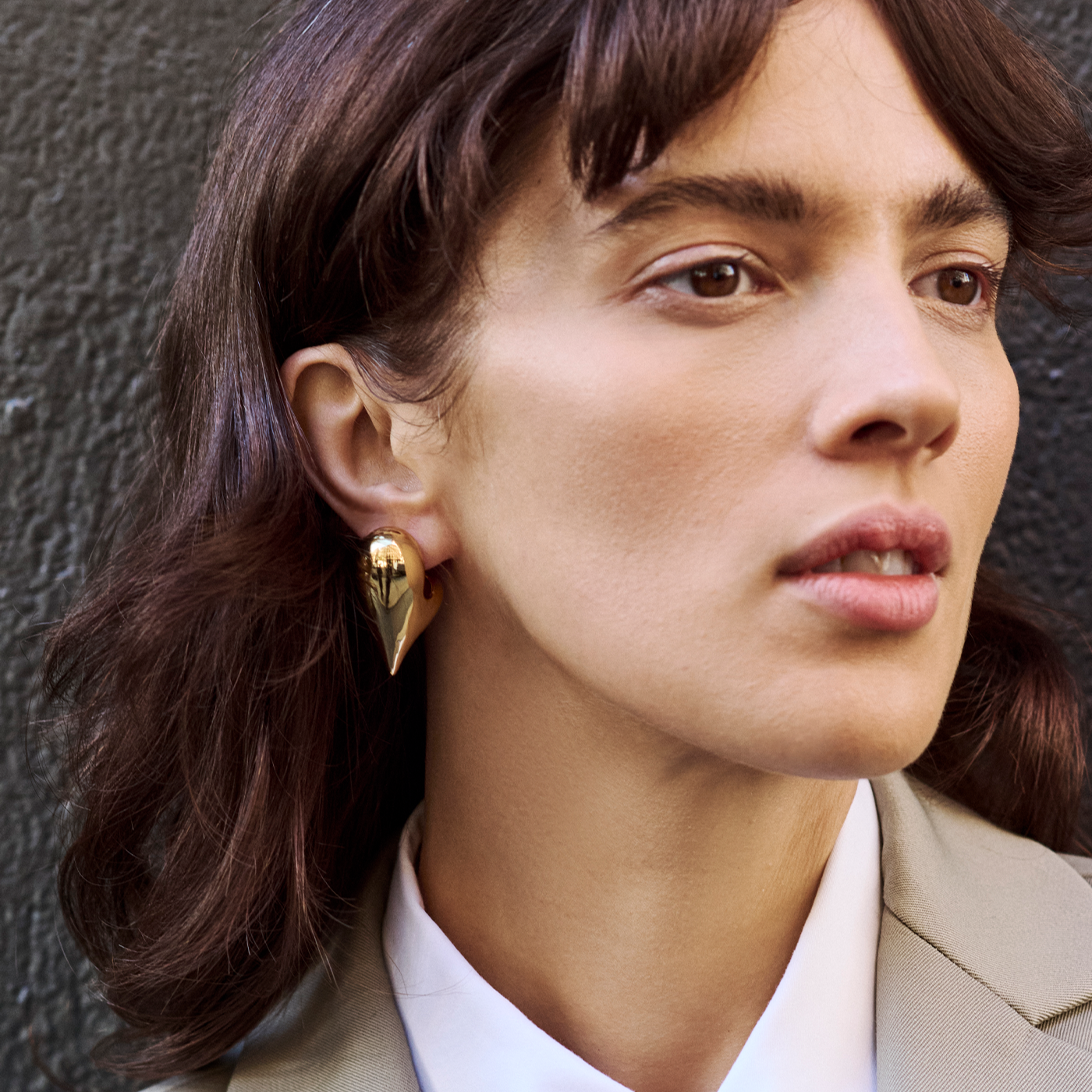 JENNY BIRD Art Heart Puff Earrings