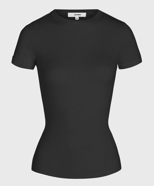 JOAH BROWN Crewneck Tee | Black