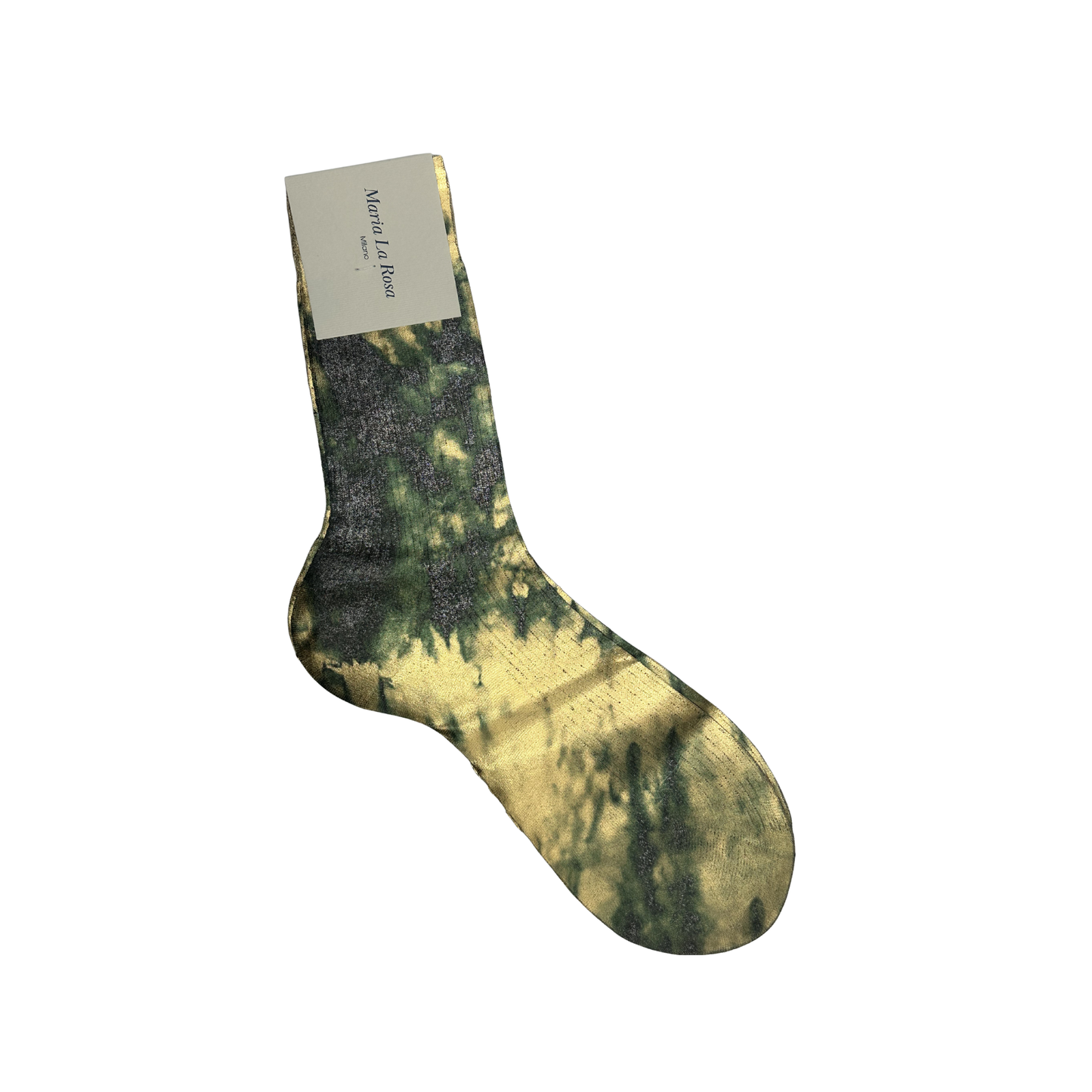 MARIA LA ROSA Laminated Socks Tie Dye