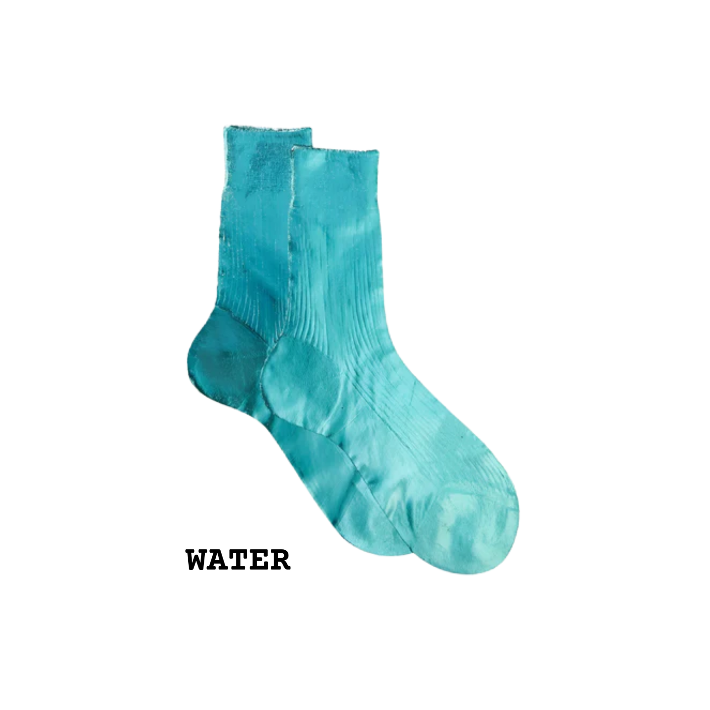MARIA LA ROSA One Ribbed Laminated Socks