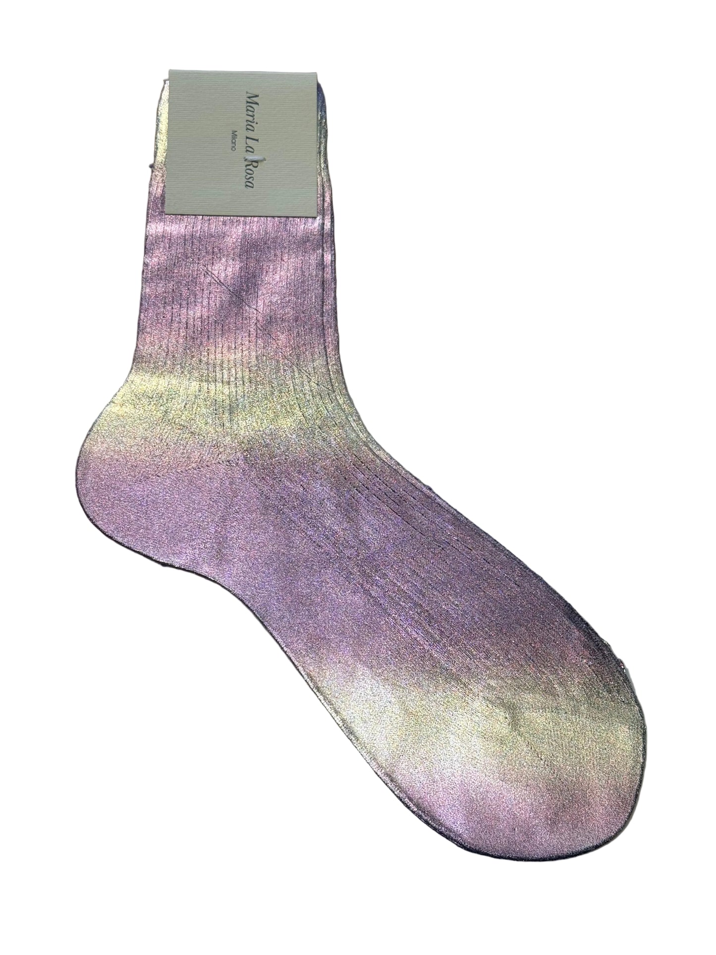 MARIA LA ROSA Luce Laminated Socks