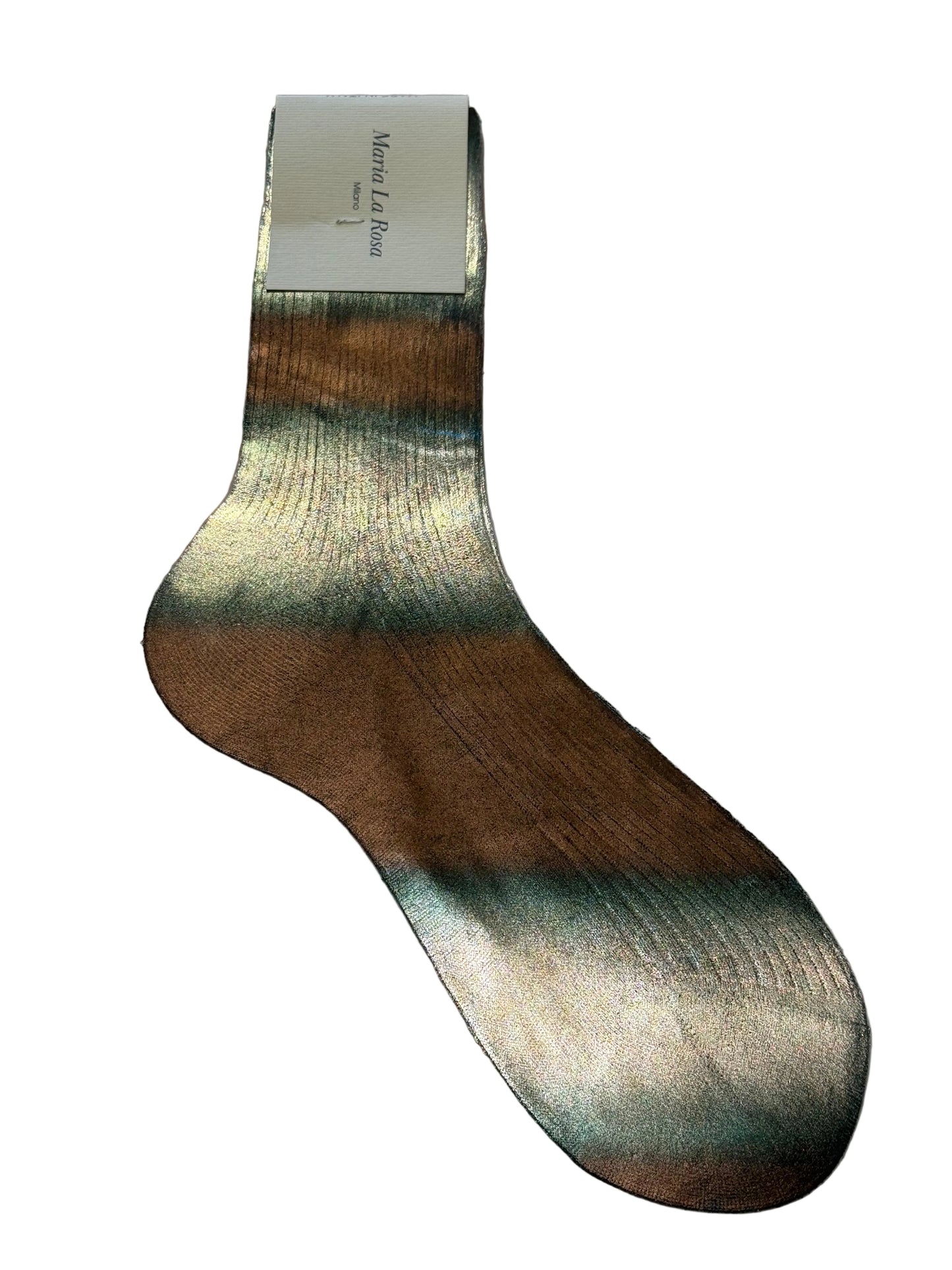 MARIA LA ROSA Luce Laminated Socks