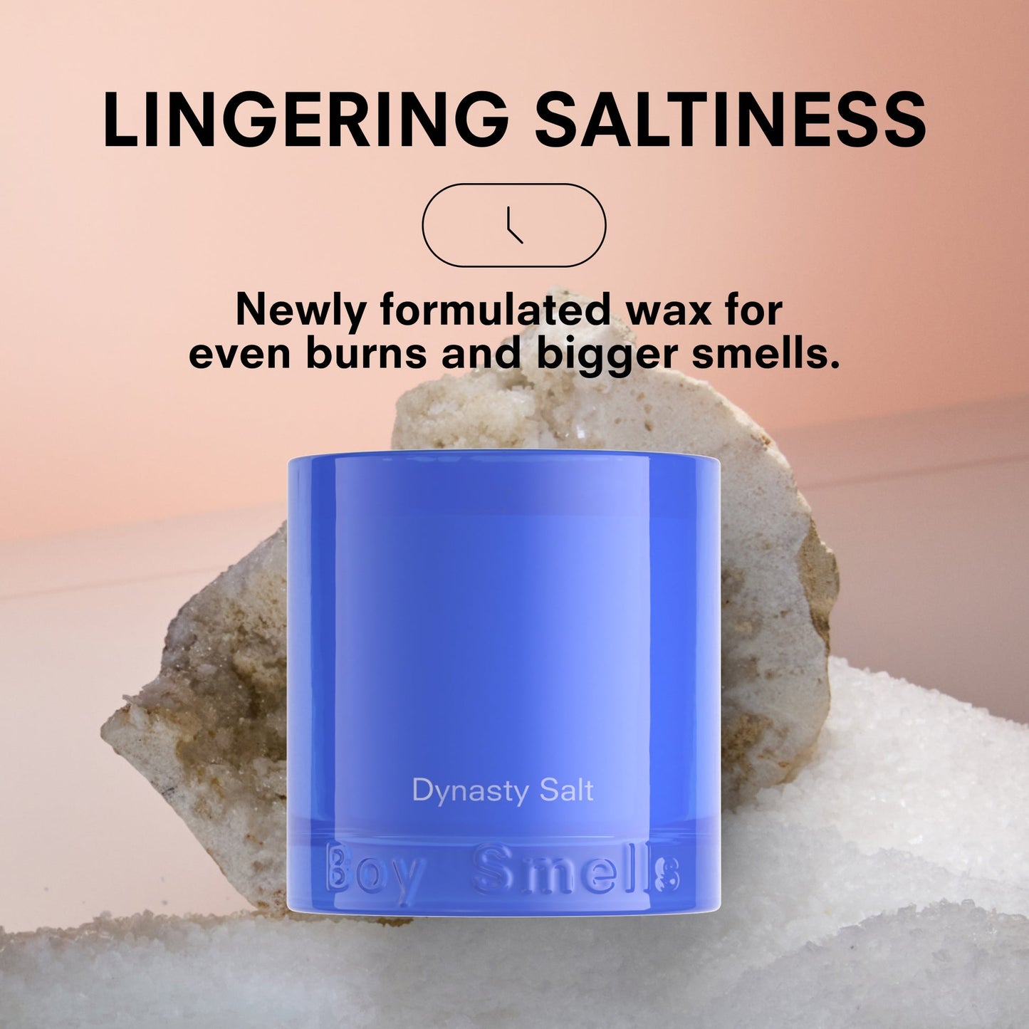 BOY SMELLS Dynasty Salt Candle
