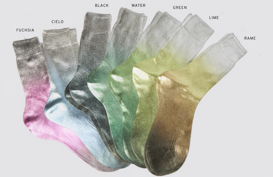 MARIA LA ROSA Flash Laminate Socks