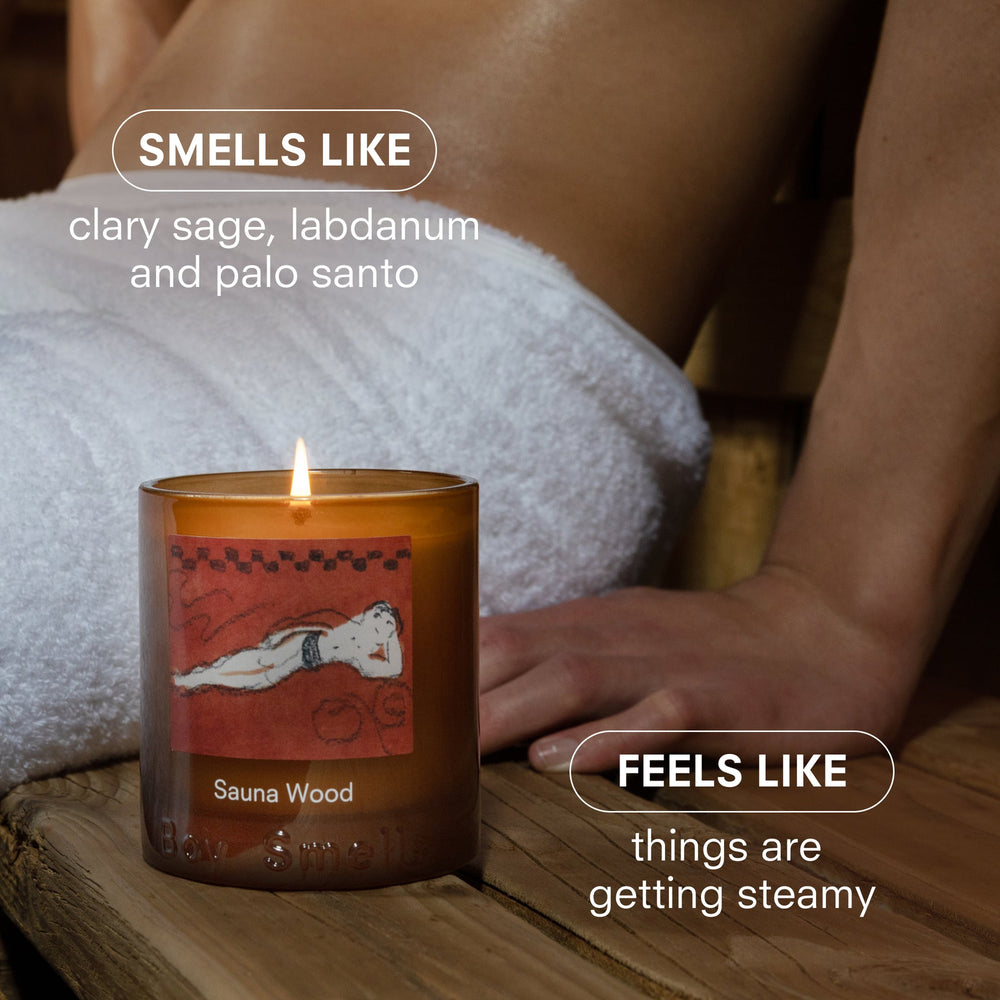 BOY SMELLS Sauna Wood Candle
