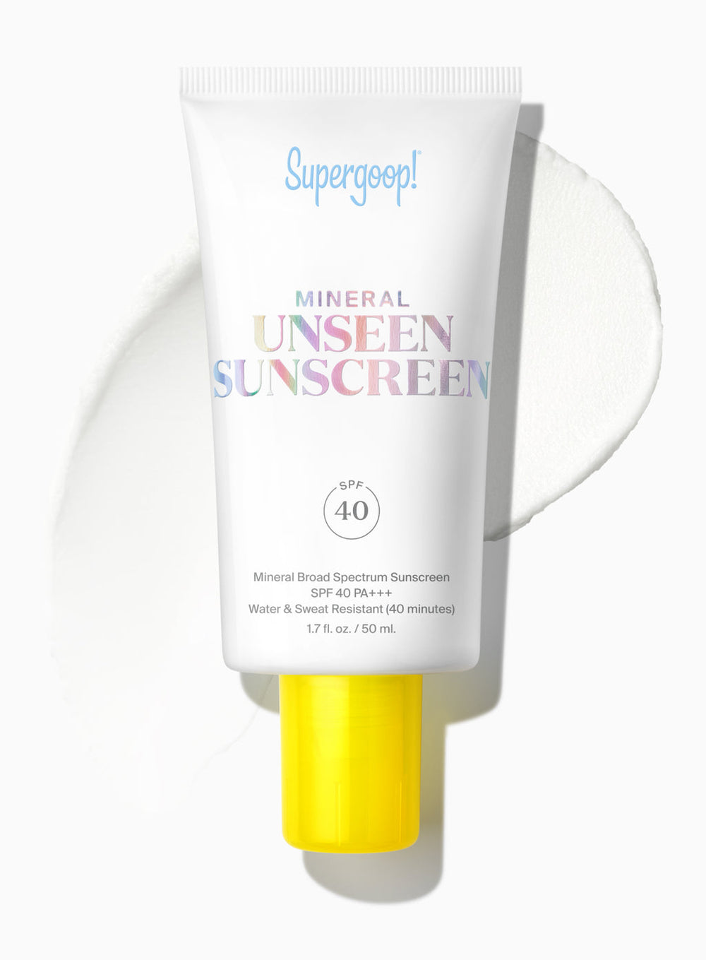 Supergoop Mineral Unseen Sunscreen SPF 40