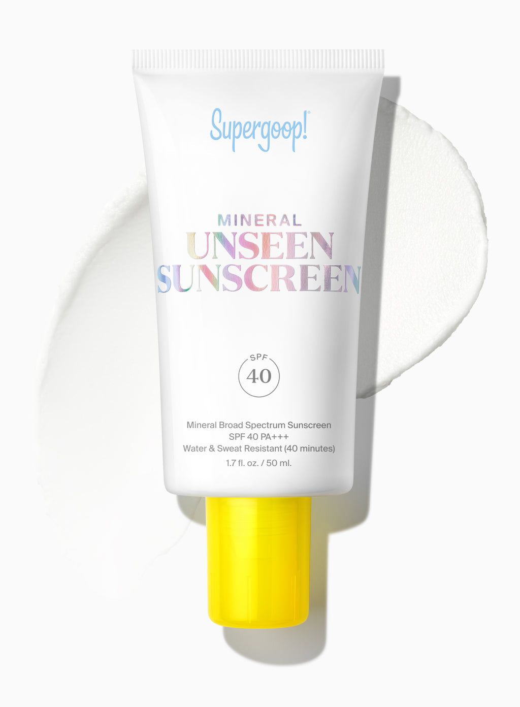 Supergoop Mineral Unseen Sunscreen SPF 40