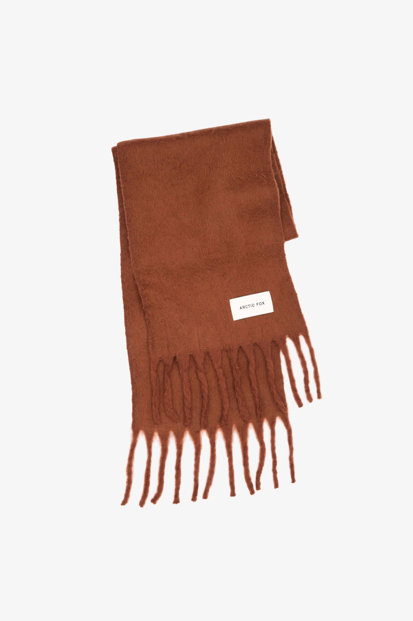 ARCTIC FOX The Stockholm Scarf - 100% Recycled - Sepia - FW25