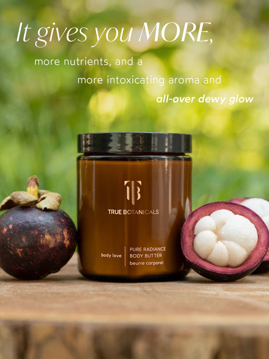TRUE BOTANICALS Body Love Pure Radiance Body Butter: Full Size (7.4 oz | 237 ml)