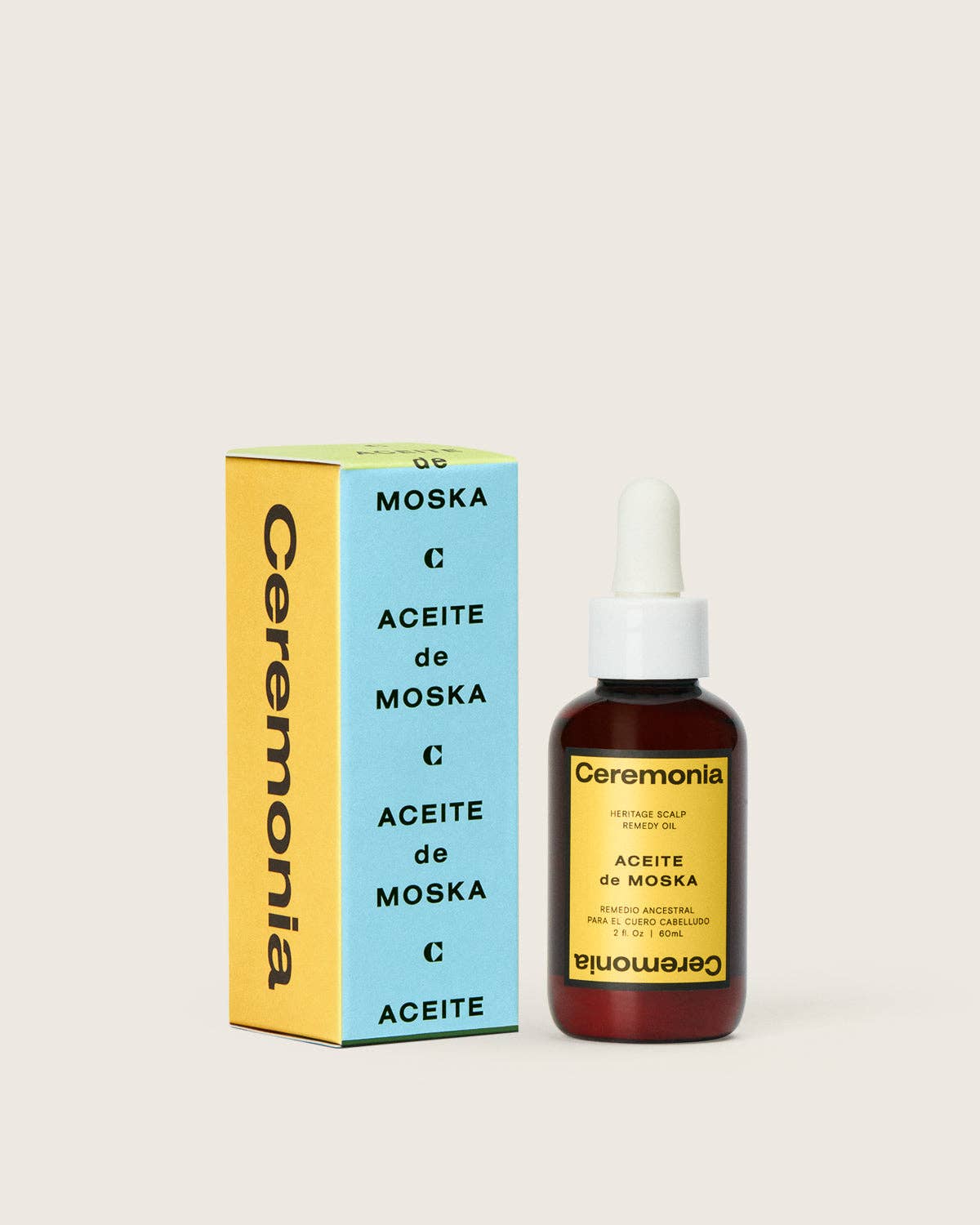 CEREMONIA Pre-Shampoo Scalp Remedy Oil: 2 Fl. Oz. | 60 Ml.