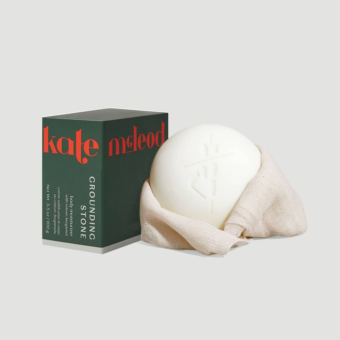 Kate McLeod  Grounding Stone | Deep Moisturizing Lotion Bar: Starter Kit (3.5 oz)
