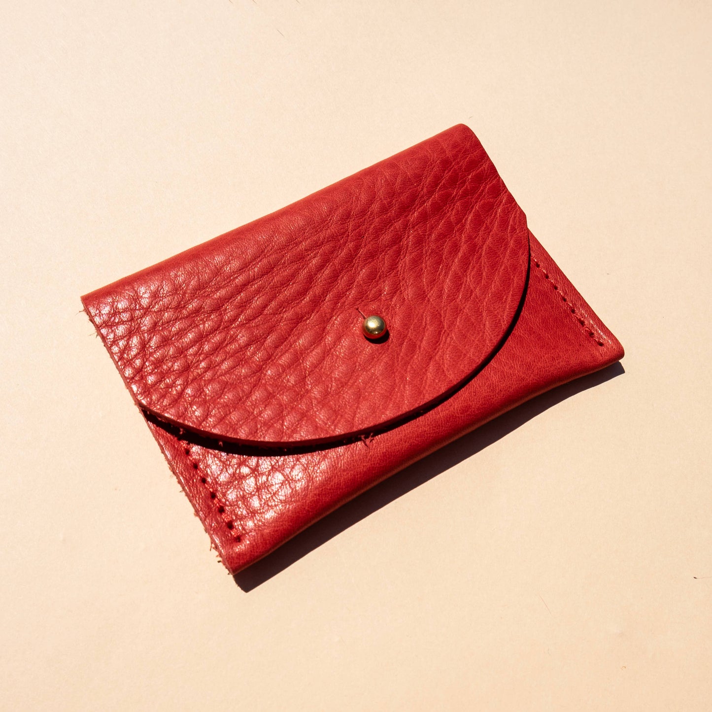 PRIMECUT Cardholder | Tomato Leather