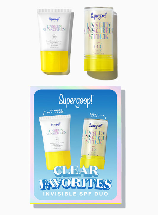 Supergoop Clear Favorites Set