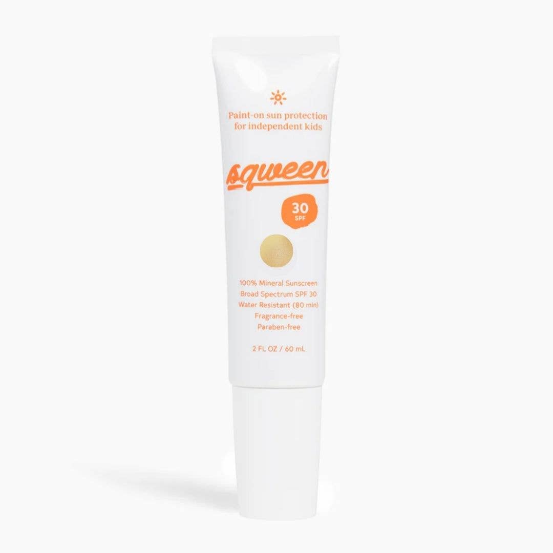 Sqween SunPaint 100% Mineral Broad Spectrum SPF 30: Gold