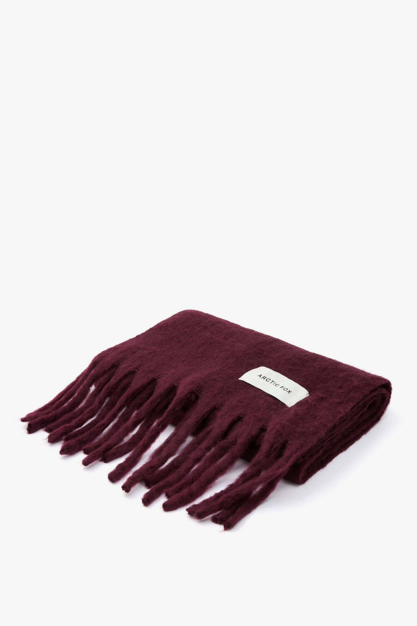 ARCTIC FOX The Stockholm Scarf - 100% Recycled - Cherry Lacquer - FW25